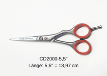Lade das Bild in den Galerie-Viewer, Haarschere CD2000 gerade Klingen 5,5" von Weltmeister® Solingen