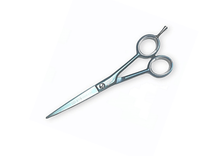 Lade das Bild in den Galerie-Viewer, Solinger Friseurschere CD816-5,5 Titan 5,5" in moderner Verpackung von Weltmeister®