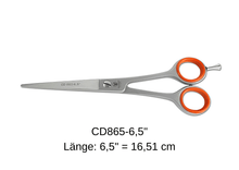 Lade das Bild in den Galerie-Viewer, Hundeschere CD865-6,5 gerade Klingen 6,5" von Weltmeister® Solingen