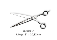 Lade das Bild in den Galerie-Viewer, Hundeschere CD900-8 leicht gebogene Klinge 8" von Weltmeister® Solingen, einseitig mikroverzahnt