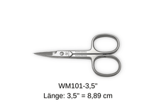 Lade das Bild in den Galerie-Viewer, Bestseller! Nagelschere WM101 mit patentiertem Spezialschliff 3,5" von Weltmeister® Solingen