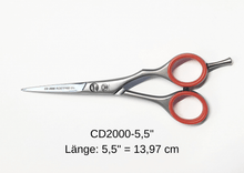 Load image into Gallery viewer, Hair scissors CD2000 straight blades 5.5&quot; from Weltmeister® Solingen
