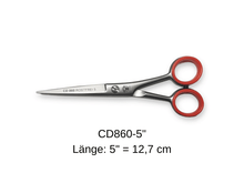 Load image into Gallery viewer, Hair scissors CD860-5 straight blades 5&quot; from Weltmeister® Solingen
