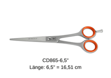 Load image into Gallery viewer, Dog scissors CD865-6.5 straight blades 6.5&quot; from Weltmeister® Solingen
