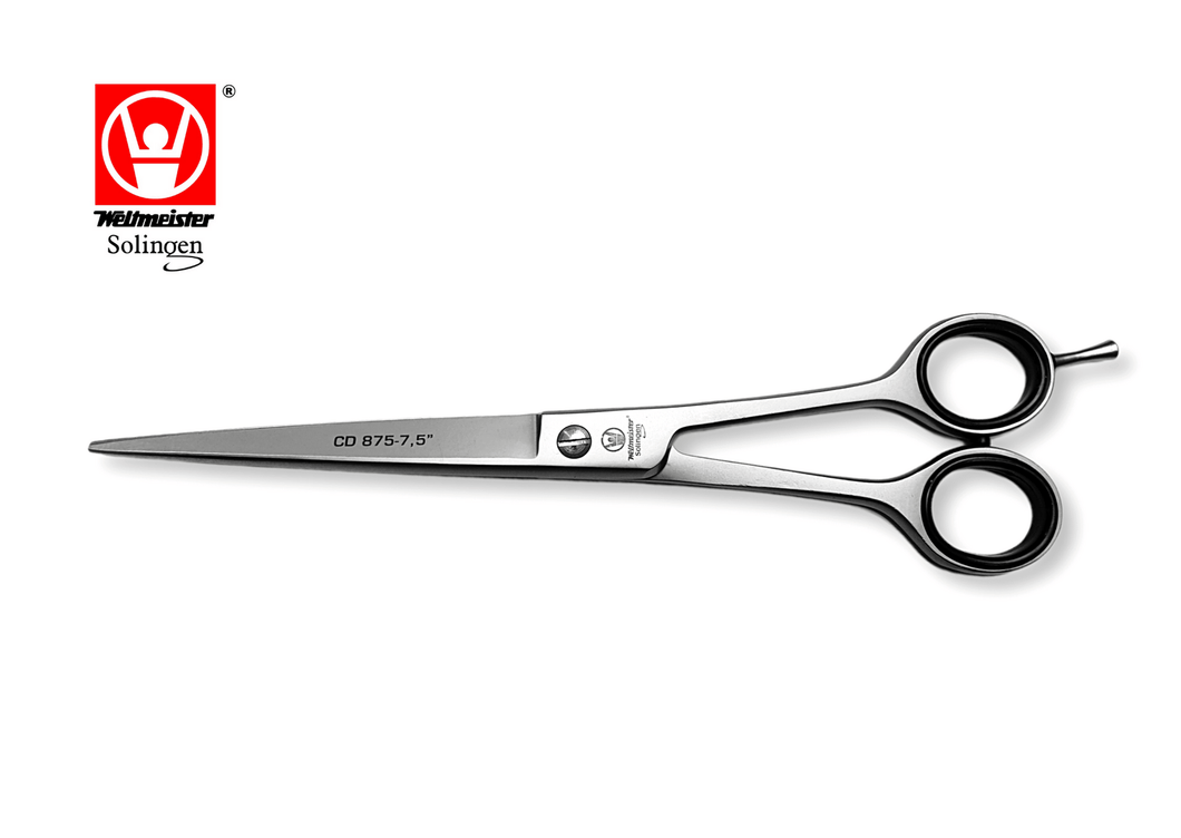 Dog scissors CD875-7.5 straight blades 7.5