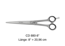 Load image into Gallery viewer, Dog scissors CD880-8 straight blades 8&quot; from Weltmeister® Solingen
