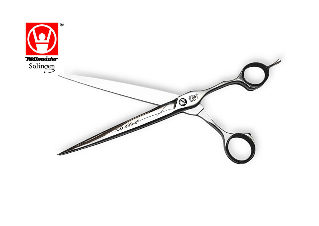 Dog scissors CD900-8 slightly curved blade 8