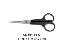 Load image into Gallery viewer, Hair scissors CD81-5 straight blades 5&quot; from Weltmeister® Solingen
