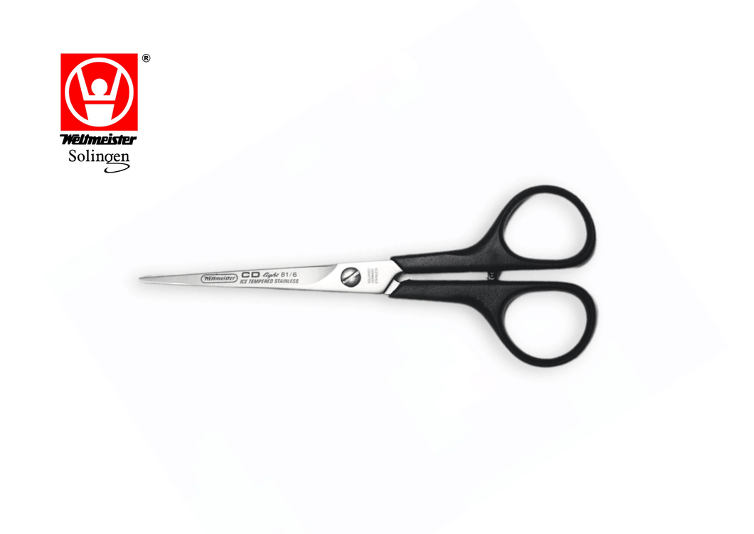 Hair scissors CD81-6 straight blades 6