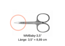 Load image into Gallery viewer, Baby nail scissors from Solingen - cut children&#39;s nails safely!
